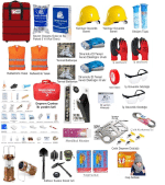 Tekerli Deprem Çantası 212 Parça Tam Kapsamlı Uzman Acil Durum Çantası - Görsel 2