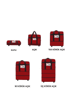 Tekerli Deprem Çantası 212 Parça Tam Kapsamlı Uzman Acil Durum Çantası - Görsel 3