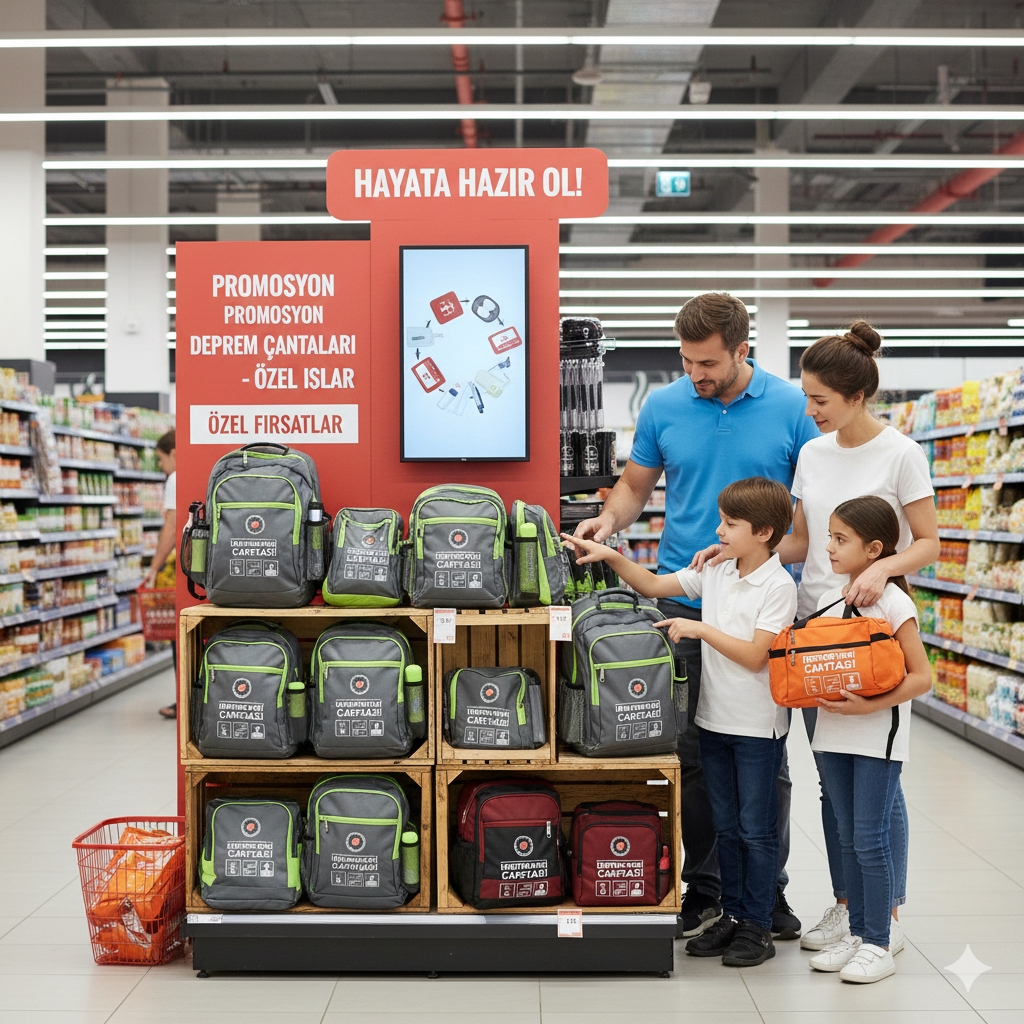 Deprem Çantası Hazırlığı